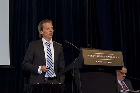 Thomas Lammer, European Central Bank. Image courtesy of MDC 2010