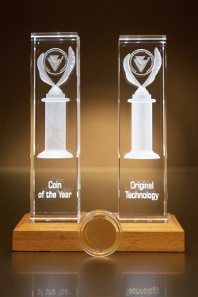 Crying Wolf was extremely successful in Moscow: not only was it chosen as coin with Original Technology but also as Coin of the Year.