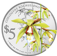 Singapore/ $5/ 1oz/ Fine Silver/ 40.7 mm/ Mintage: 10,000 (each coin), 3,000 sets.