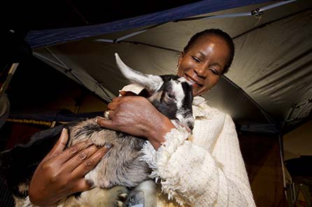 Noluvuyo Mvinjelwa, spouse of the President of the South African Mint. Image courtesy of MDC 2010
