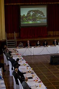 Conference of one of the many committees of the MDC. Image courtesy of MDC 2010