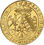 Before the election as Polish King: Frederick August I, 1694-1733. 3 ducats 1696, Dresden. Made with the dies of the 1/4 reichsthaler. Kahnt 26. From the upcoming Künker auction 258 on January 29, 2015. The piece has been estimated at 35,000 euros.