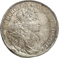 After the deposition as Polish King: Frederick August I, 1694-1733. Reichsthaler 1709, Dresden. Schnee 1005. Ex Horn Collection. From the upcoming Künker auction 258 on January 29, 2015. The piece has been estimated at 6,000 euros.