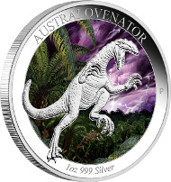 Australia/ 1 AUD/ 1 oz Silver 99.9/ 40.6 mm/ Designer: Tom Vaughan/ Mintage: 5,000.