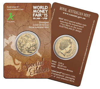 This coin in circulation quality will be available for 5 euros in Berlin, while 10 AUD are charged for it in Australia.