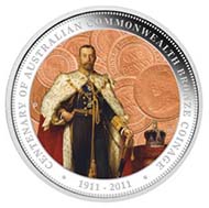 Australia, 1 AUD; 1 oz silver, weigt: 31,135; diameter: 40,60 mm; designer: Darryl Bellotti; mintage: 7.500; date of issue: October 5th, 2010.