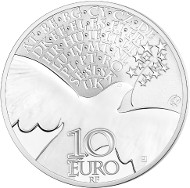 France / 2015 / 10 Euro / Ag 900 / 22.2 g / 37mm / Silver Proof / Mintage: 10,000.