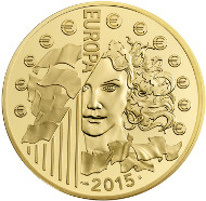 France / 2015 / 500 Euro / Au 999 / 155.5 g / 50mm / Mintage: 99.