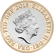 New £2 coin.