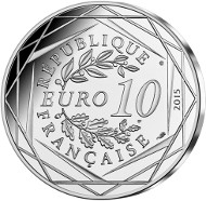 France / 2015 / 10 euro / Design: Uderzo & Goscinny.