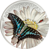 Equatorial Guinea / 2015 / 1000 Francos CFA / Silver .925 / 25 g / 38.61 mm / Proof / Mintage: 2500.