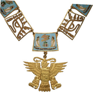Lot 757: ORDERS / MEXICO. Mexican Order of the Aztec Eagle. Extremely rare. I. Estimate: 10,000,- euros. Hammer price: 22,000,- euros.