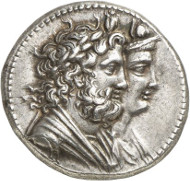 Lot 7348: GREEK COINS. Ptolemy IV, 221-205 (Egypt). Tetradrachm, Alexandria. Very rare. NFA 20 (1988), 824. Extremely fine. Estimate: 10,000,- euros. Hammer price: 48,000,- euros.
