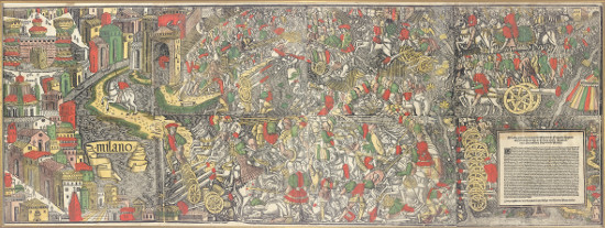 Venetian depiction of battle.