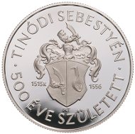 Hungary / 2015 / 10,000 forint / Ag .925 / 37 mm / 24 g / Design: Tamás E. Soltra / Mintage: 5,000.