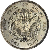 10215: CHINA. Chihli (Pei Yang). Tael, Year 33 (1907). NGC MS-63. From the W&B Capital Collection. Price Realized: $161,325.