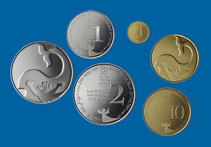 Jonah in the Whale is subject of the newest coin in Israel's long-running ?Biblical Art? series. The design is inspired by the YinYang philosophy.