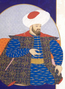 Osman I, Ottoman miniature painting (1579/80).