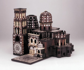 Model, Church of Holy Sepulchre in Jerusalem, 18th century. © The Trustees of the British Museum.
