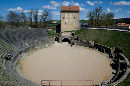 Amphitheatre in Aventicum.