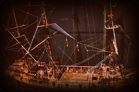 Model of the Whydah. Photograph: jjsala / http://creativecommons.org/licenses/by/2.0/deed.en