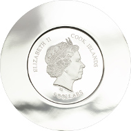 Cook Islands / 2015 / 5 Dollars / Silver .999 / 20 g / 65 mm / Proof / 999 pieces.