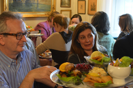 Georges Depeyrot and Claudia Jefferies. Photo: Thomas Crognier.