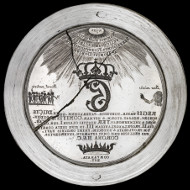 Original medal dies. Photo: National Museum of Denmark.