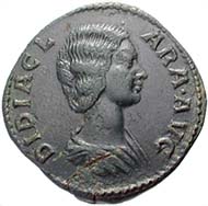 Fig. 11: Fake of a sestertius of Didia Clara