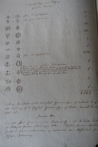 Hoard find with more than 6,000 specimens from January 1832. Photo: UK.