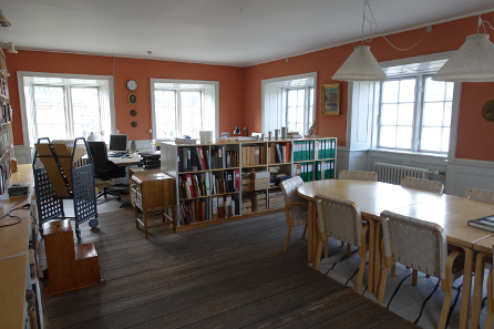 The most beautiful office in the entire National Museum of Denmark... Photo: UK.