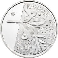 Finland / 2015 / 10 euro / Ag925/1000 / 17 g / 33 mm / Design: Petri Neuvonen / Mintage: 10,000.