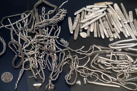 Hacksilver hoard find. Photo: UK.