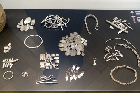 Hoard find of hacksilver. Photo: UK.