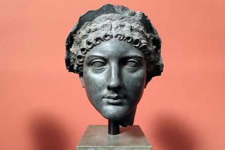 Portrait of Agrippina the Younger, wife of Claudius, mother of Nero. Photo: UK.