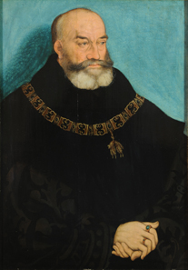Lucas Cranach the Elder, Portrait of George the Bearded, Duke of Saxony, c. 1534.