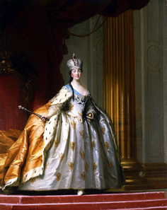 Catherine the Great in her Coronation Robe, by Vigilius Eriksen, 1778.