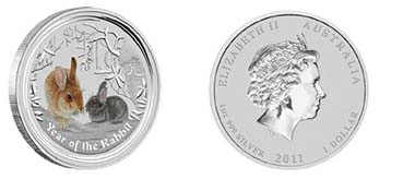 Australia - Mintage: 170.000 - 1 oz silver - 1 AUD - 99,9 % Fineness - 31.135 g - 45.6 mm