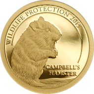 Mongolia / 2015 / 500 Togrog / Gold .9999 / 0.5 g / 11 mm / Proof / Mintage: 15000 pcs.