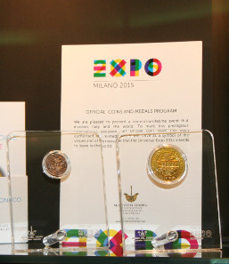 Apparently the official EXPO medal is the fastest selling souvenir in the EXPO shop. Photograph: courtesy Michael Alexander - LBMRC UK.