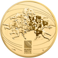 France / 2015 / 50 euro / Au 920 / 8.45 g / 22 mm / Mintage: 1,000.