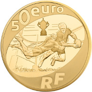France / 2015 / 50 euro / Au 920 / 8.45 g / 22 mm / Mintage: 1,000.