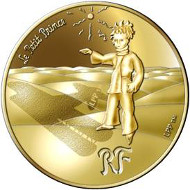 France / 2015 / 50 euros / Au 920 / 8.45 g / 22 mm / Mintage: 2,000.