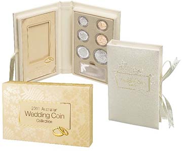 2011 Proof Coin Wedding Set.