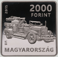 Hungary / 2000 Forint / 2015 / Cupro-Nickel / 14 g / 28.43 mm / Designer: Balázs Bitó / Mintage: 4,000 BU and 6,000 Proof.