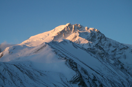 The Shishapangma in Tibet. Photograph: Wikipedia / Dirk Groeger. https://creativecommons.org/licenses/by/2.0/deed.en