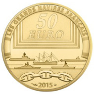 France / 50 Euros / Gold .920 / 8.45 g / 22 mm / Mintage: 500.