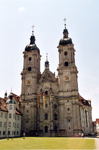 Abbey of St. Gall in Switzerland. Photograph: Roland Zumbühl / https://creativecommons.org/licenses/by-sa/3.0/deed.en