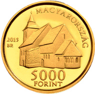 Hungary / 5,000 Forint / Gold .999 / 11 mm / 0.5 g / Design: Andreas Horváth / Mintage: 5,000.