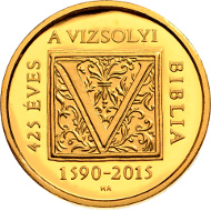 Hungary / 5,000 Forint / Gold .999 / 11 mm / 0.5 g / Design: Andreas Horváth / Mintage: 5,000.